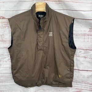 DryJoys FootJoy Golf Vest Mens 2XL Houndstooth Quarter Zip Carolina Kids Classic